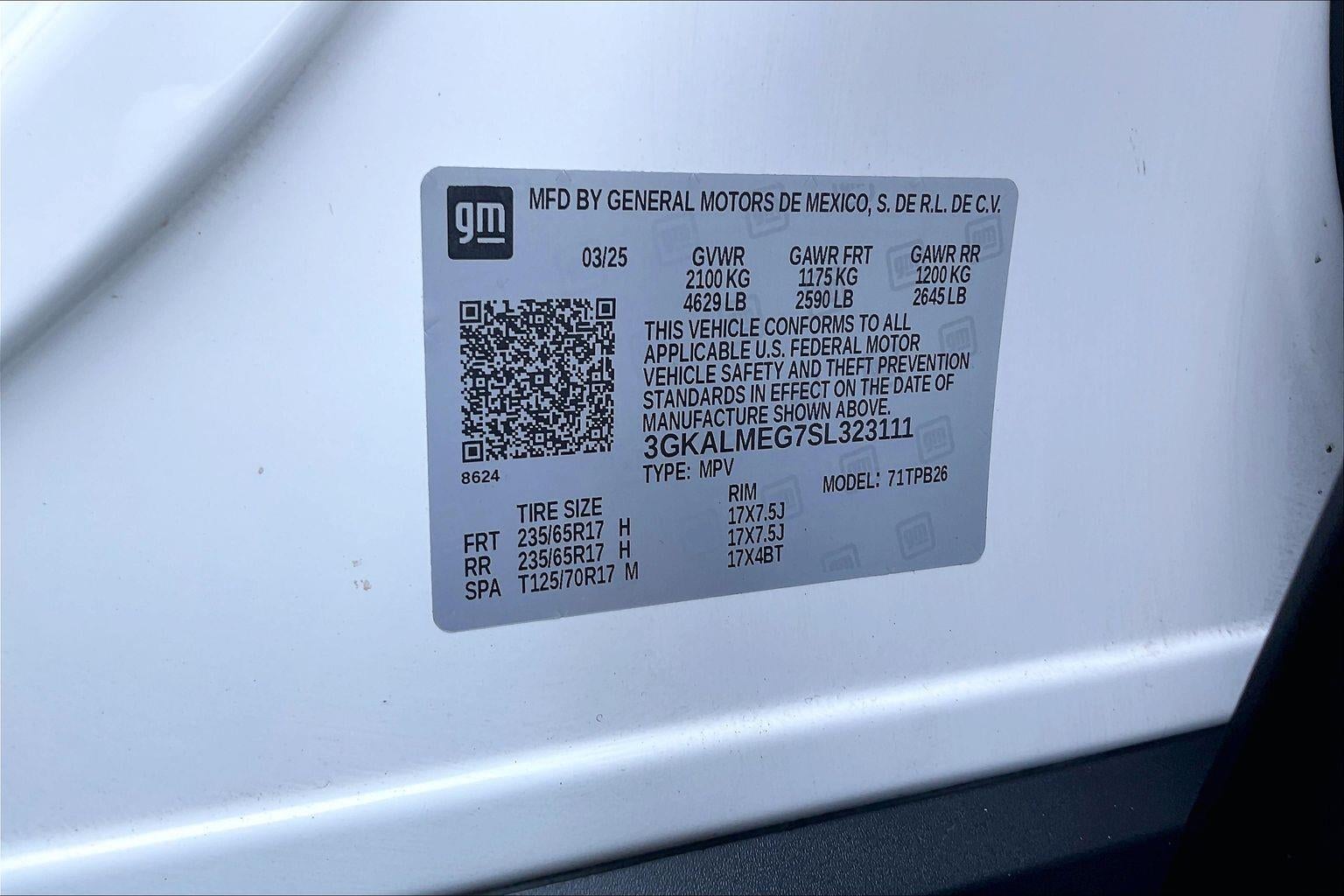 2025 GMC Terrain Elevation