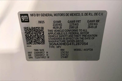 2026 Chevrolet Equinox LT