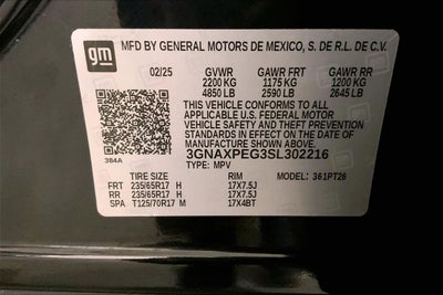 2025 Chevrolet Equinox LT