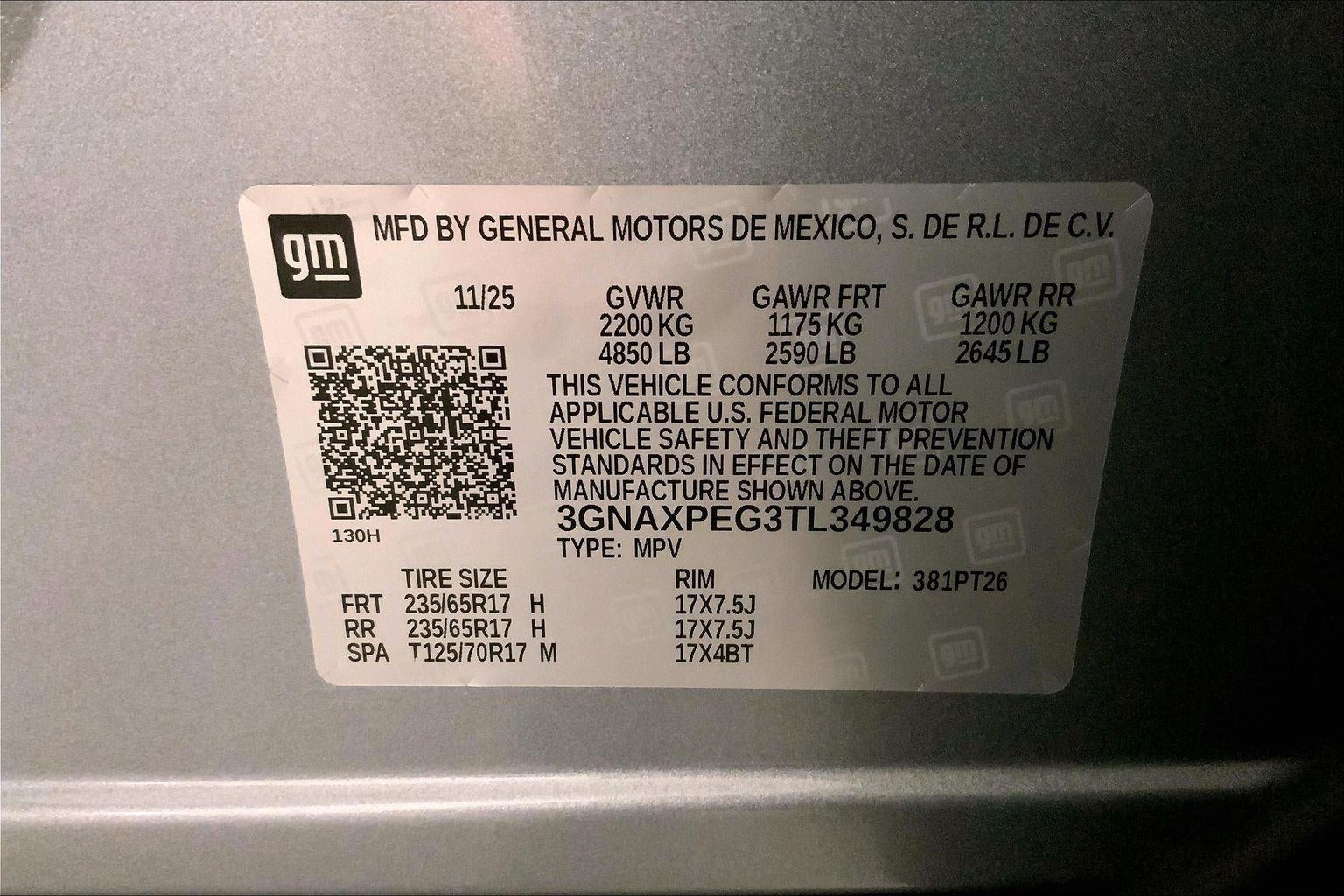 2026 Chevrolet Equinox LT