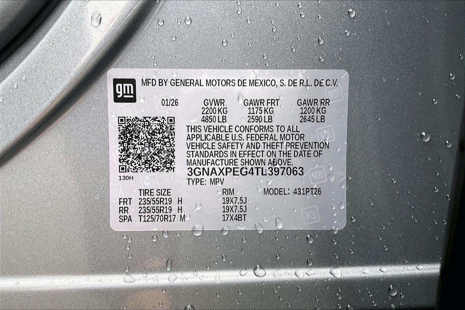 2026 Chevrolet Equinox LT