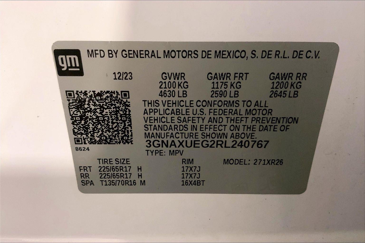 2024 Chevrolet Equinox LT
