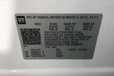 2022 Chevrolet Equinox LT