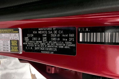 2025 Kia K4 LXS