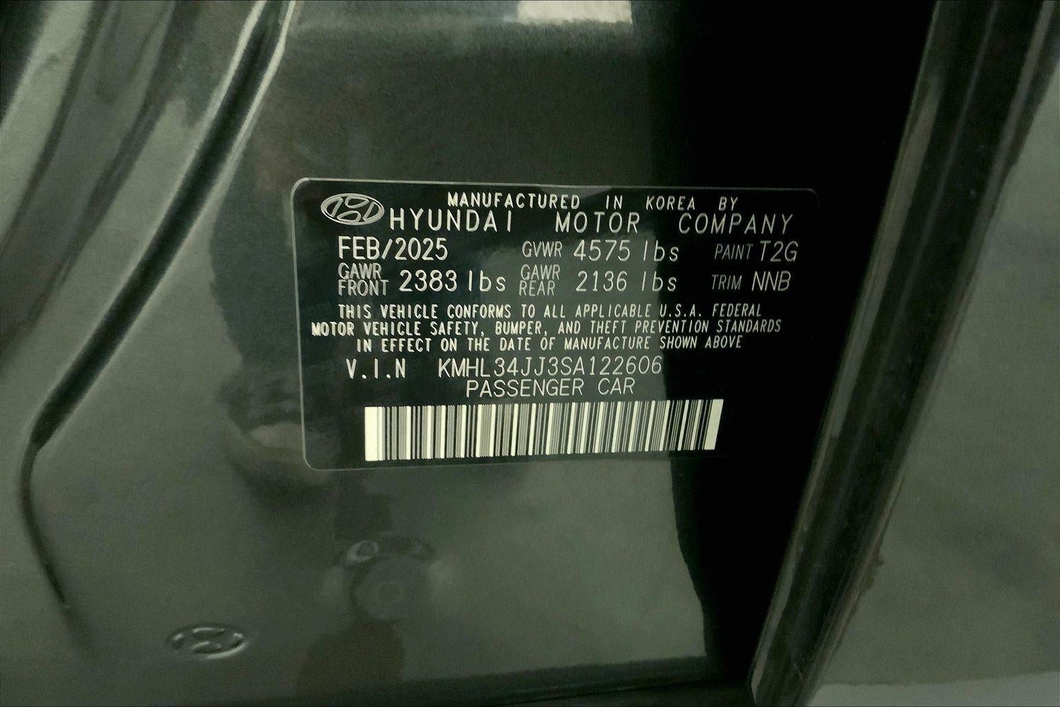 2025 Hyundai Sonata Hybrid SEL