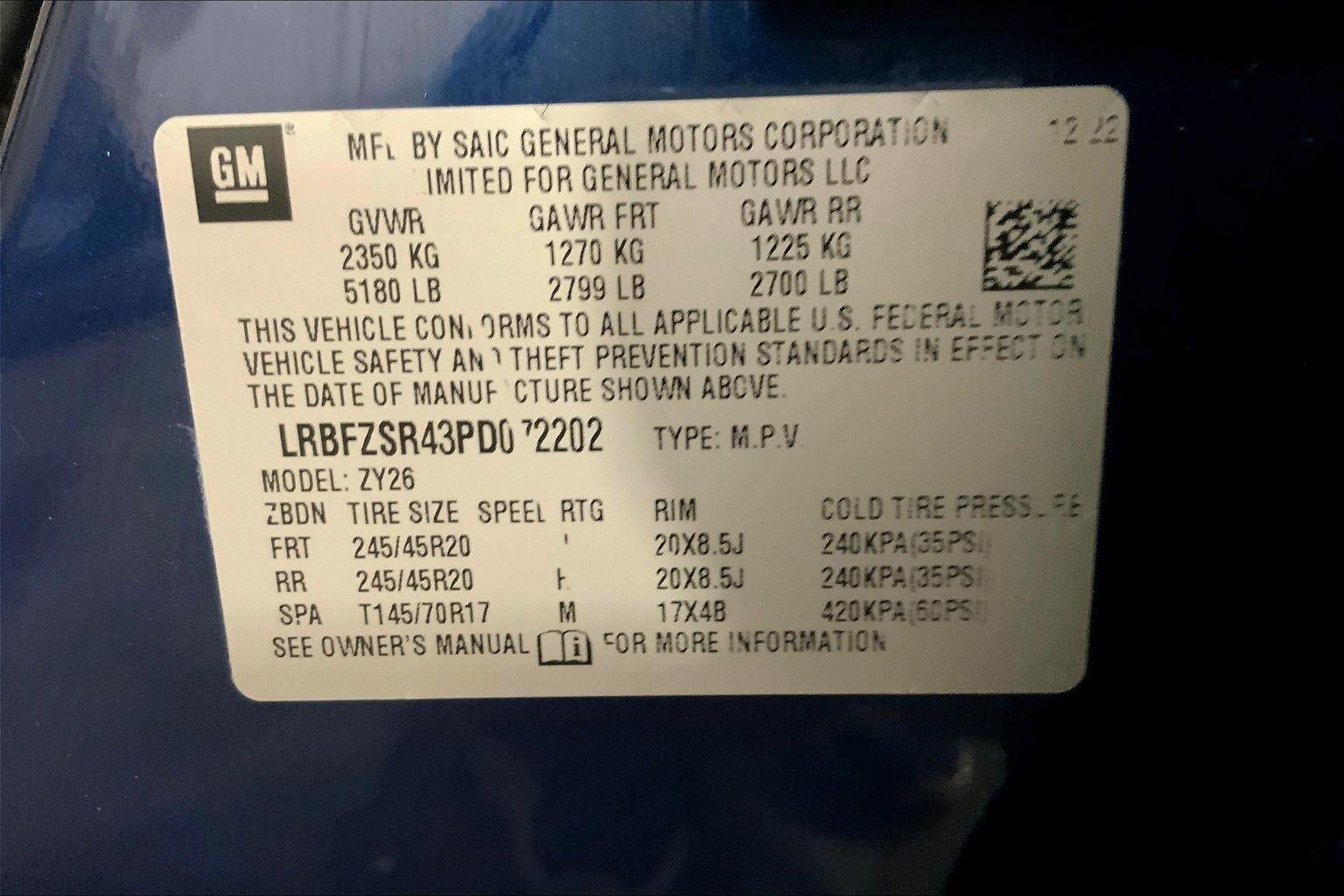 2023 Buick Envision Avenir