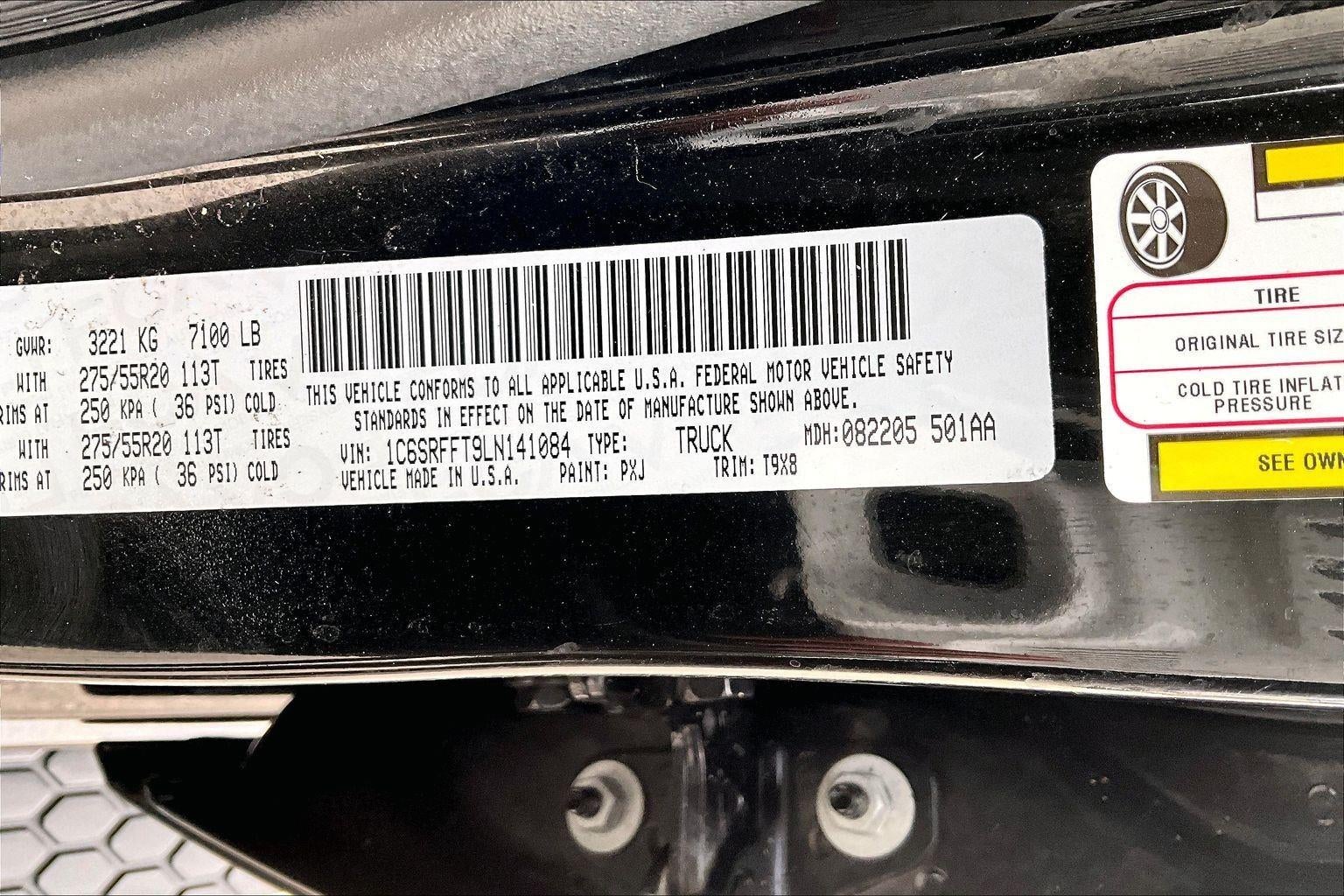 2020 RAM 1500 Big Horn