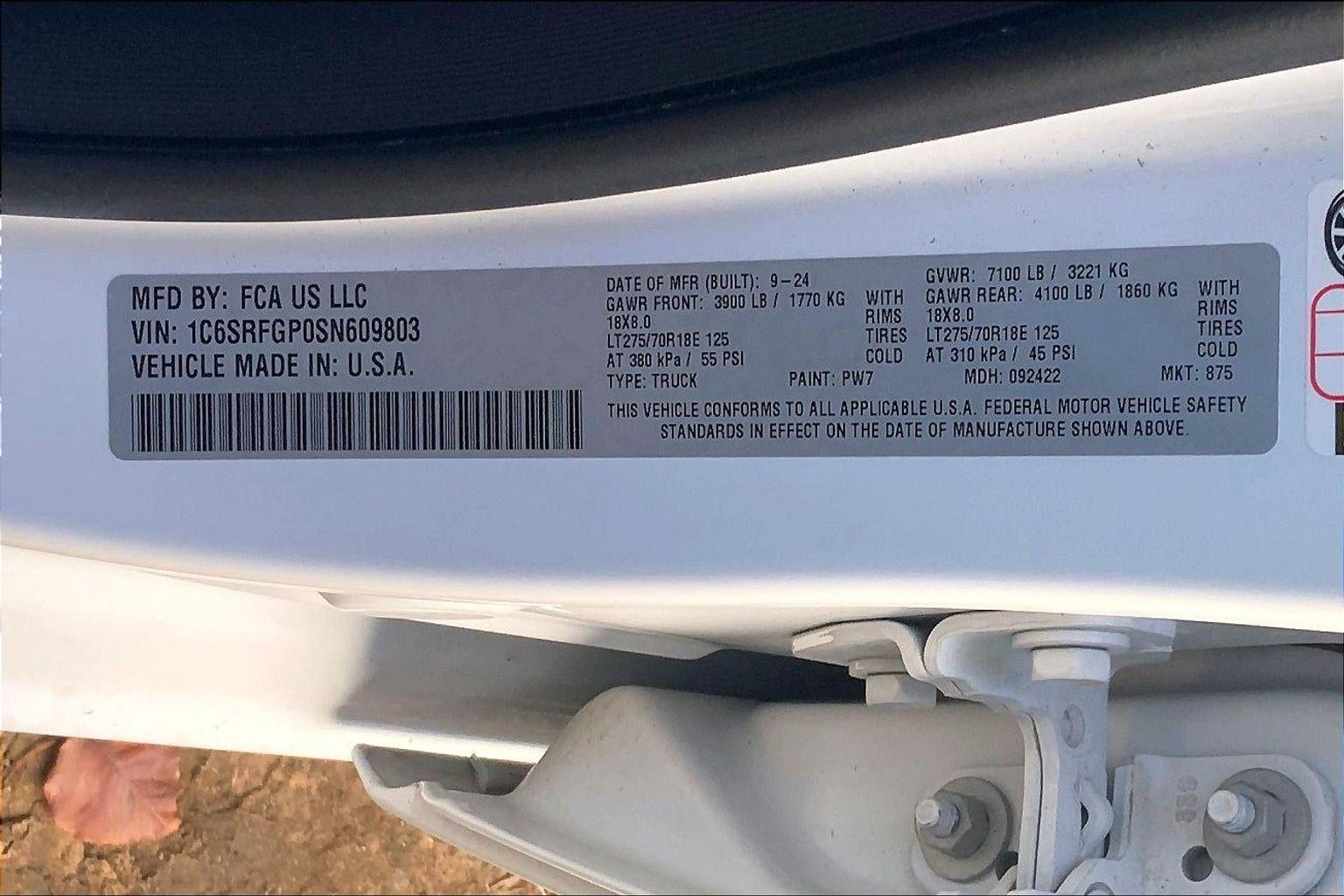 2025 RAM 1500 Warlock