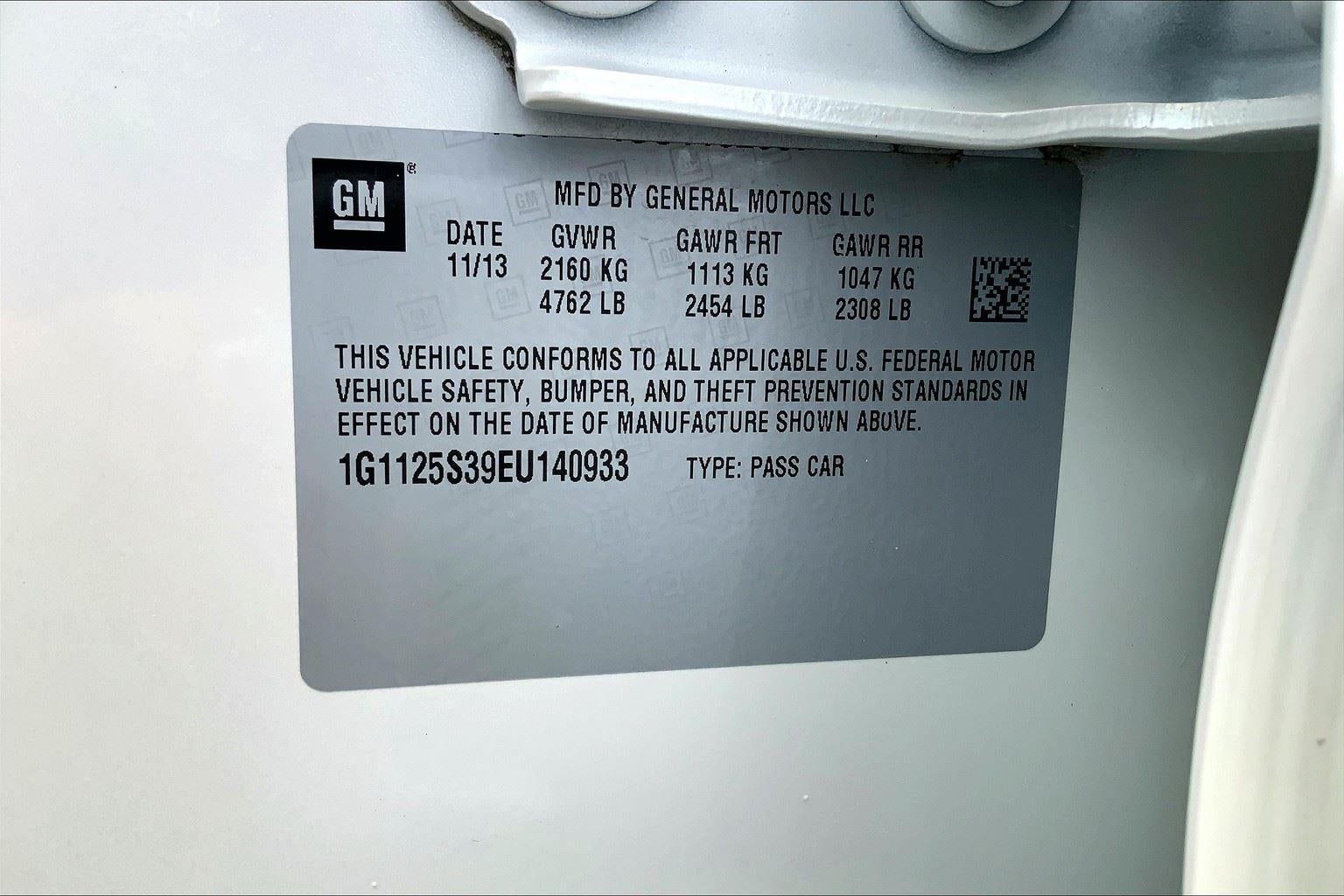 2014 Chevrolet Impala LT