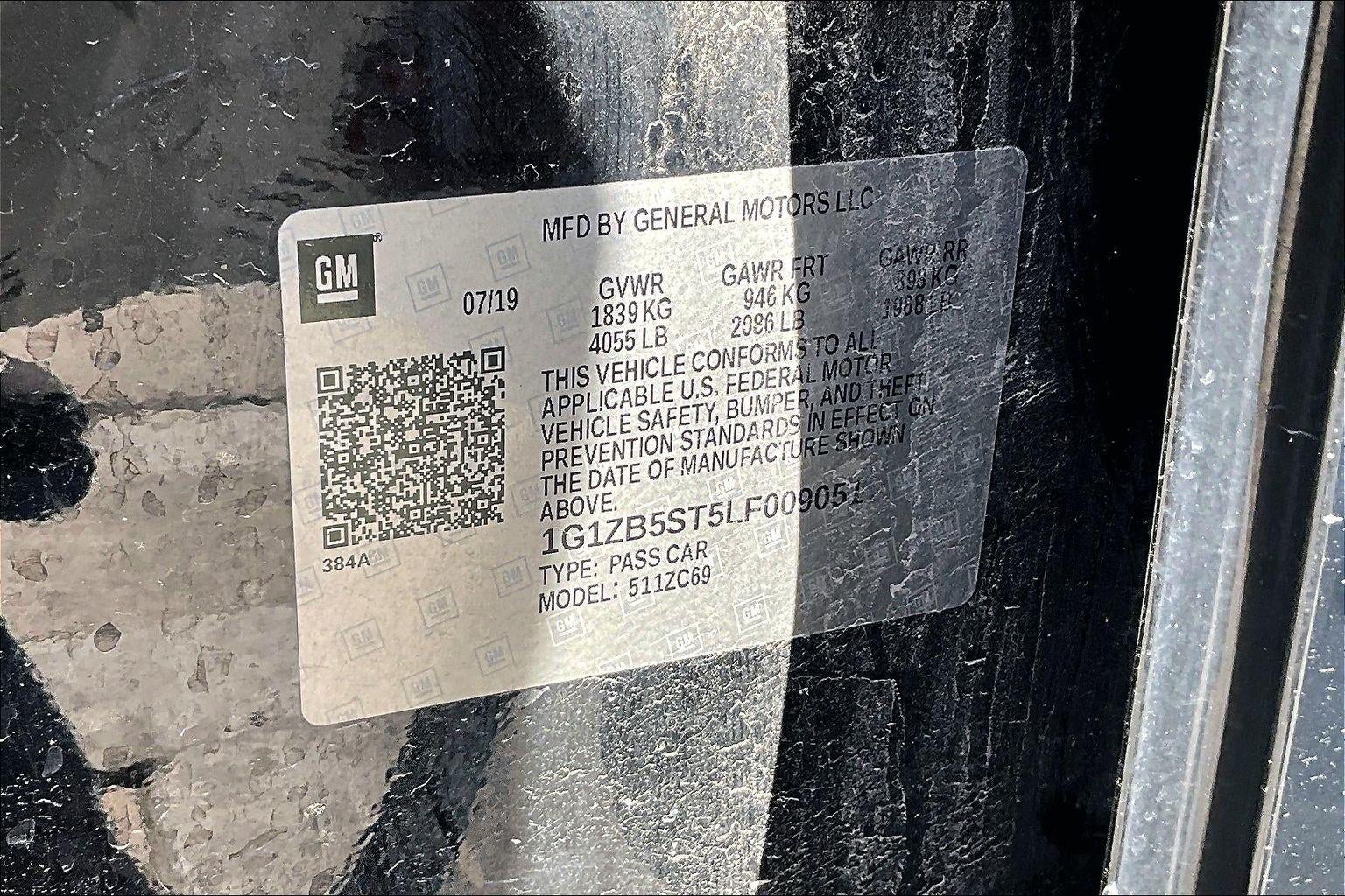 2020 Chevrolet Malibu LS