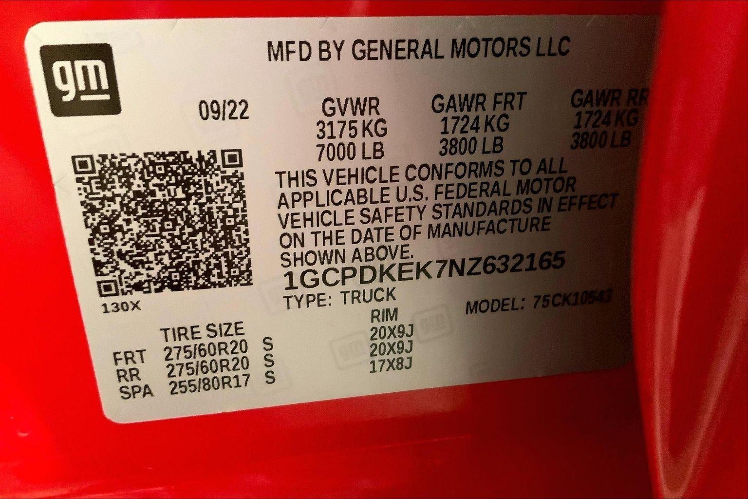 2022 Chevrolet Silverado 1500 LT (2FL)