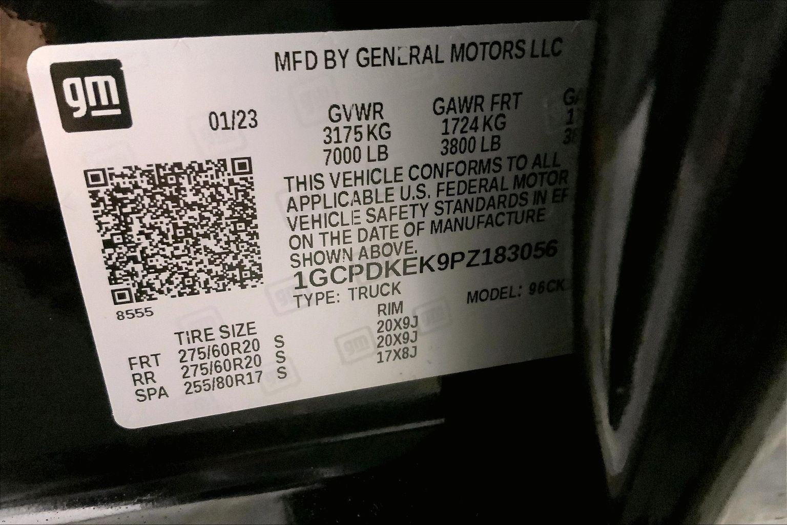 2023 Chevrolet Silverado 1500 LT (2FL)