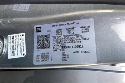 2026 Chevrolet Colorado Trail Boss