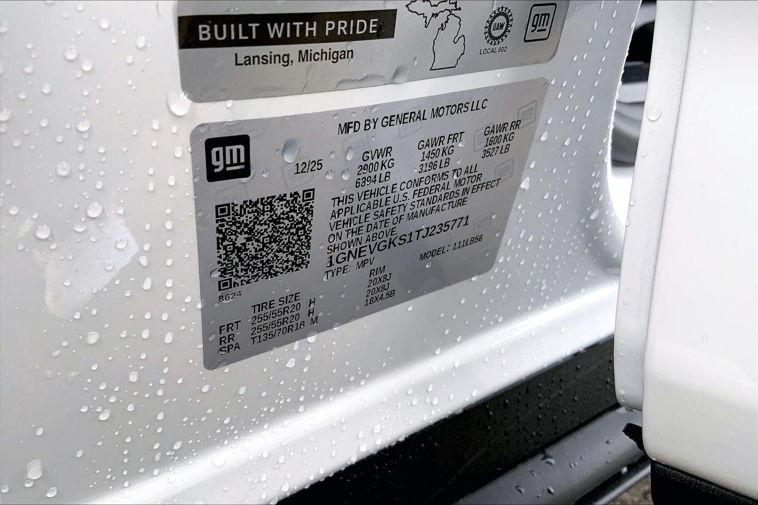 2026 Chevrolet Traverse LT