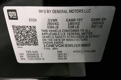 2024 Chevrolet Traverse LT