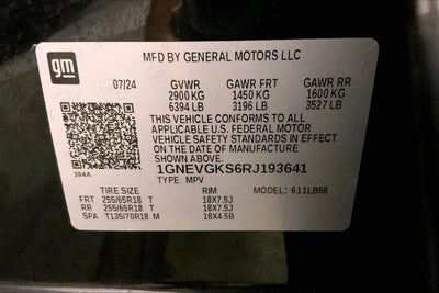 2024 Chevrolet Traverse LT