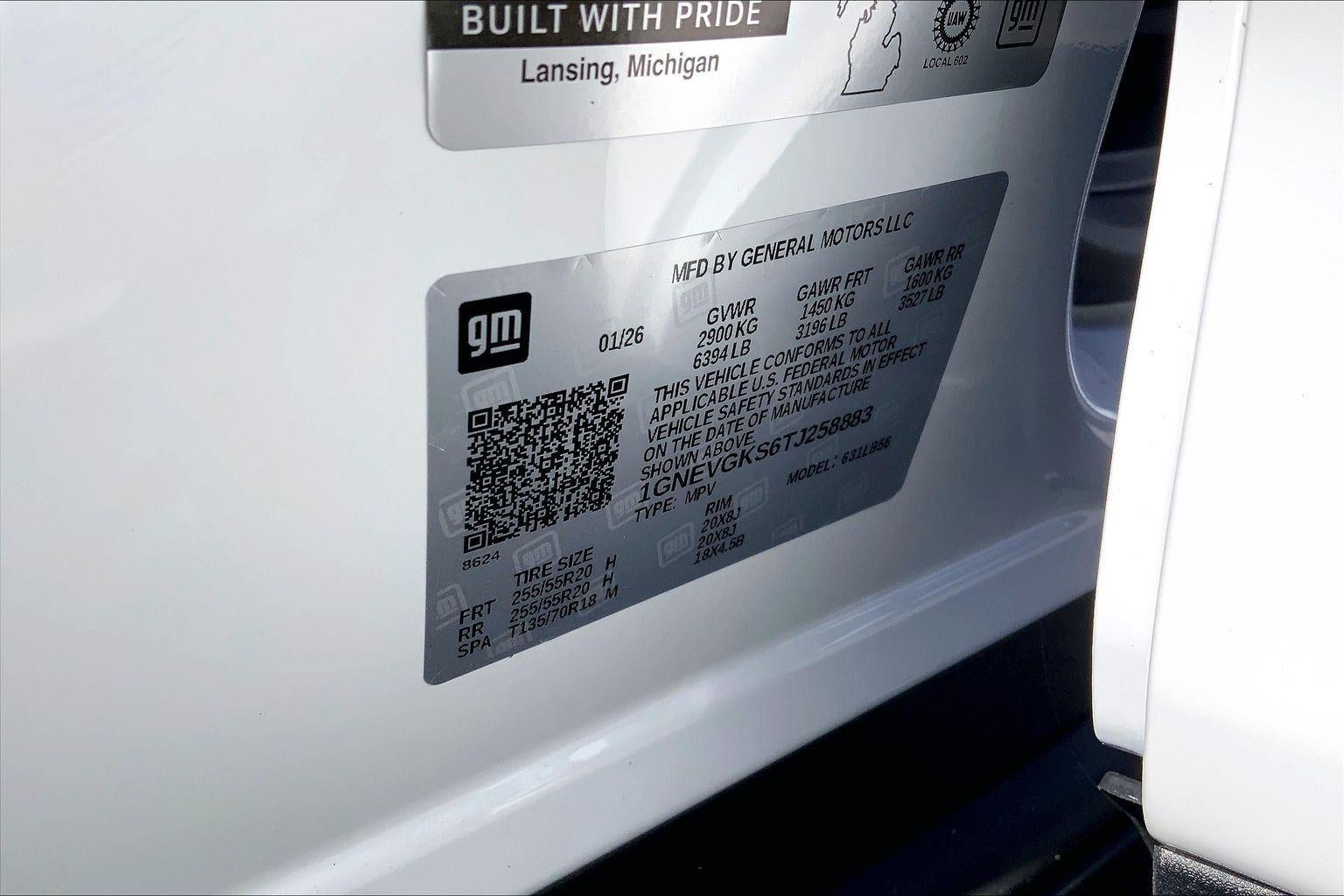 2026 Chevrolet Traverse LT