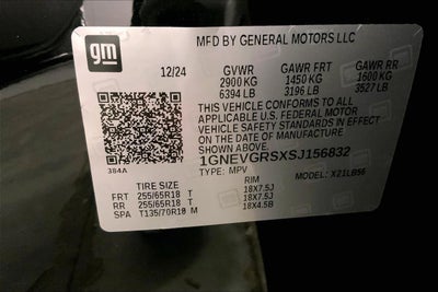 2025 Chevrolet Traverse LT