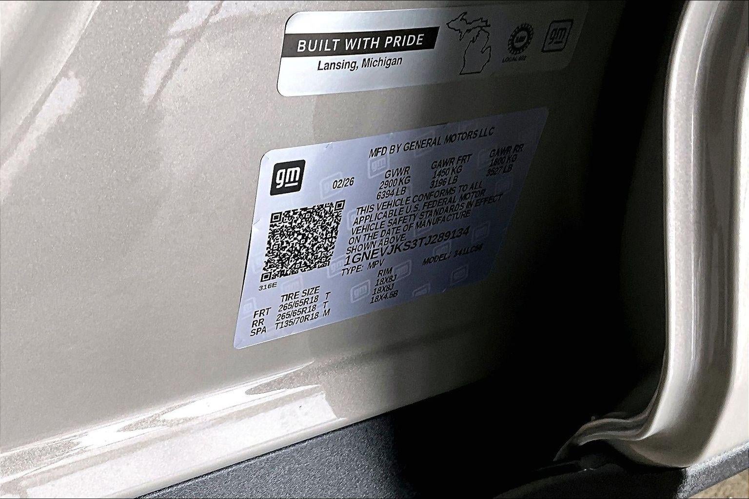 2026 Chevrolet Traverse Z71