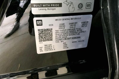 2026 Chevrolet Traverse Z71