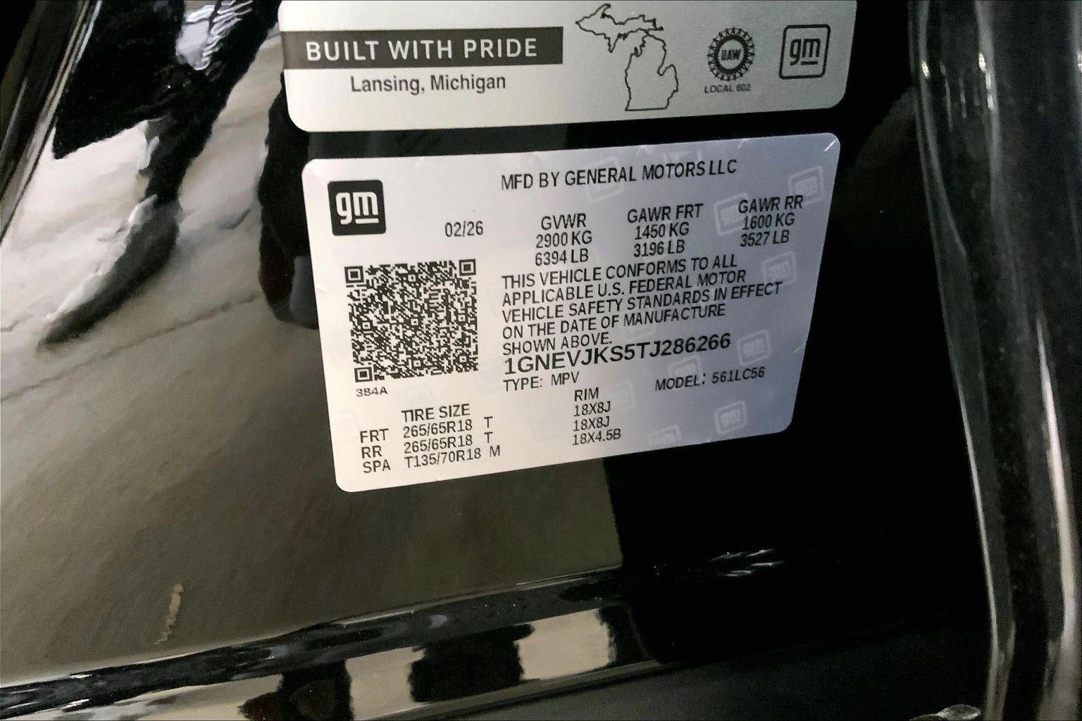 2026 Chevrolet Traverse Z71