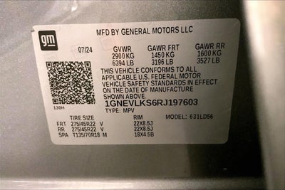 2024 Chevrolet Traverse RS