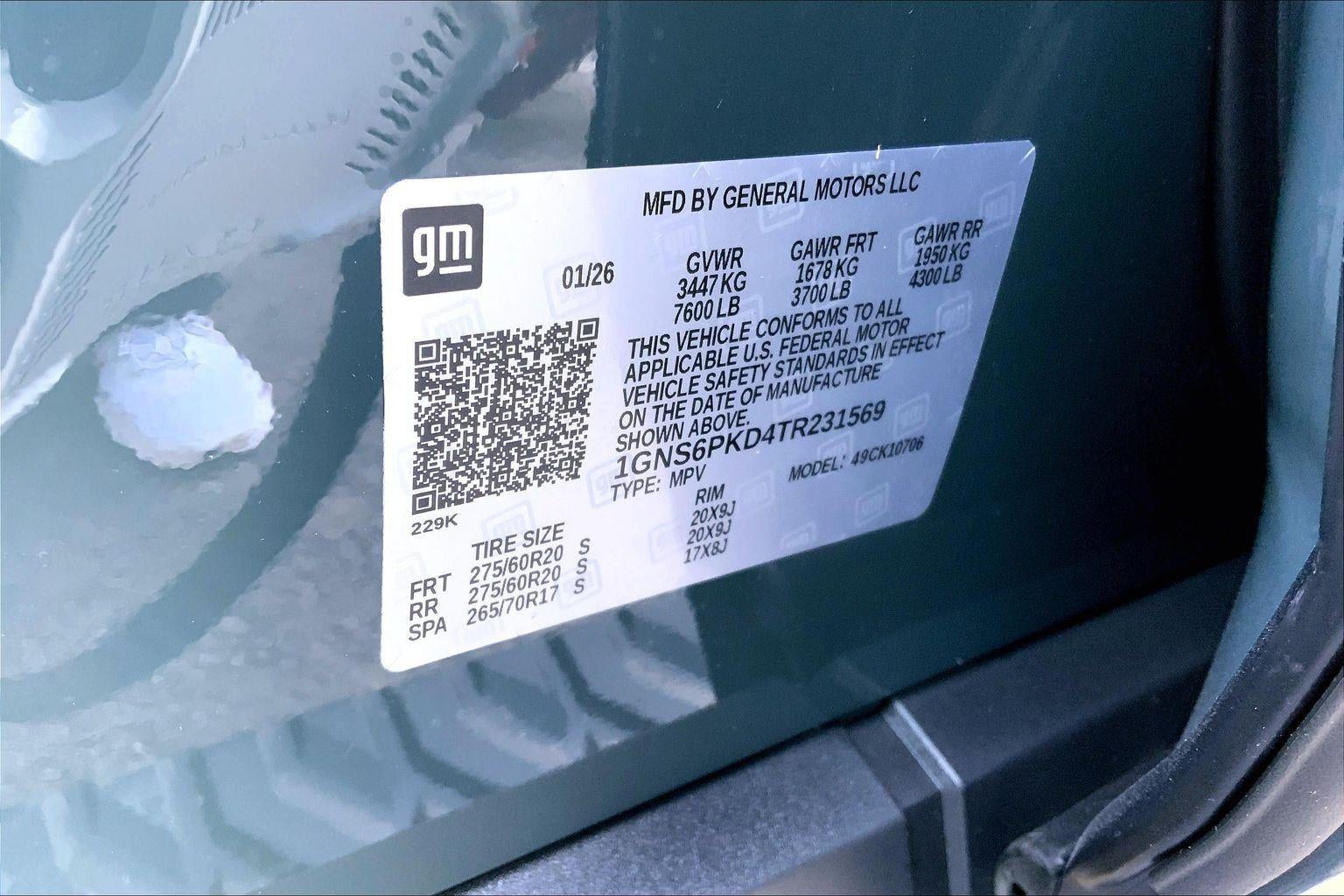 2026 Chevrolet Tahoe Z71