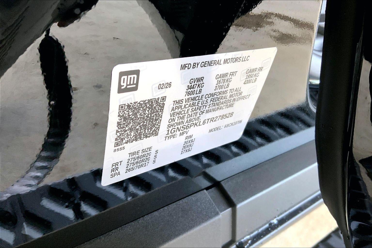 2026 Chevrolet Tahoe Premier