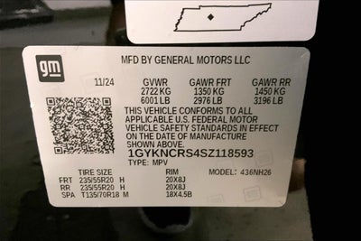 2025 Cadillac XT5 Premium Luxury