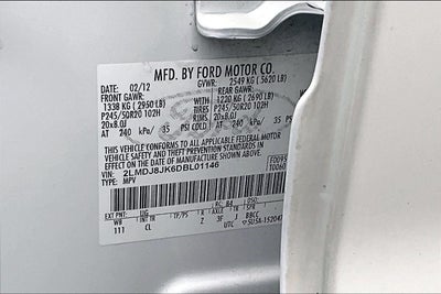 2013 Lincoln MKX AWD 4DR SUV