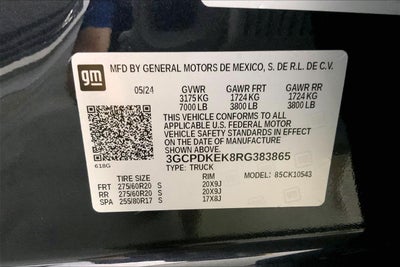 2024 Chevrolet Silverado 1500 LT (2FL)