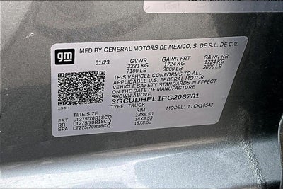 2023 Chevrolet Silverado 1500 ZR2
