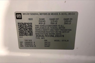 2022 GMC Terrain SLE