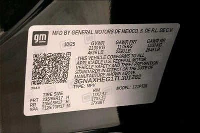 2026 Chevrolet Equinox LT