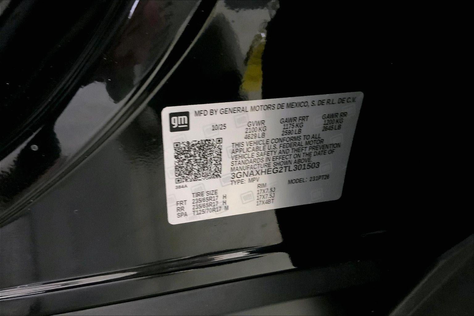 2026 Chevrolet Equinox LT