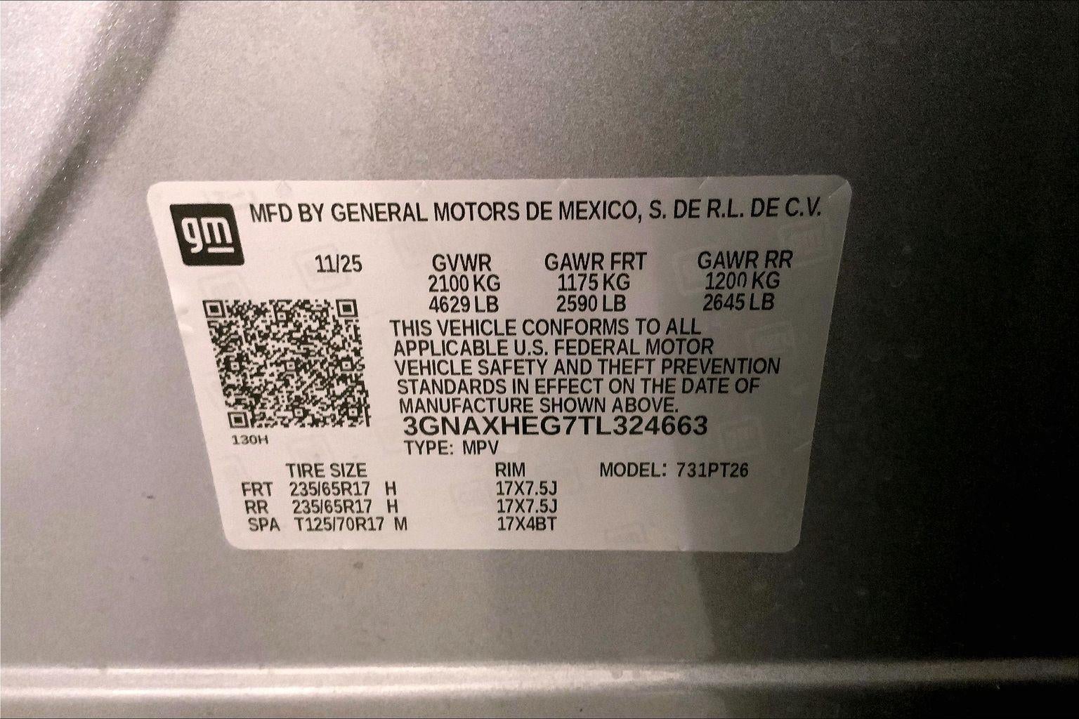 2026 Chevrolet Equinox LT