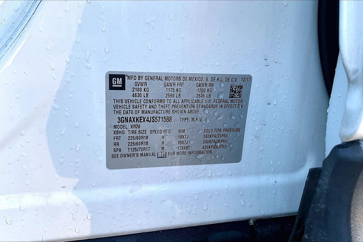 2018 Chevrolet Equinox LT