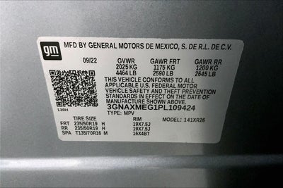 2023 Chevrolet Equinox RS