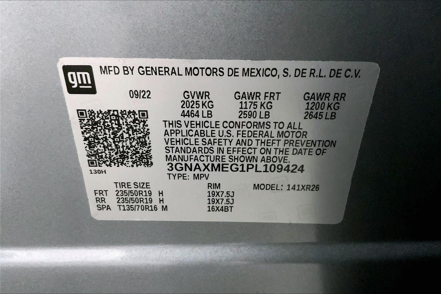 2023 Chevrolet Equinox RS