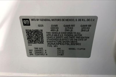 2025 Chevrolet Equinox LT