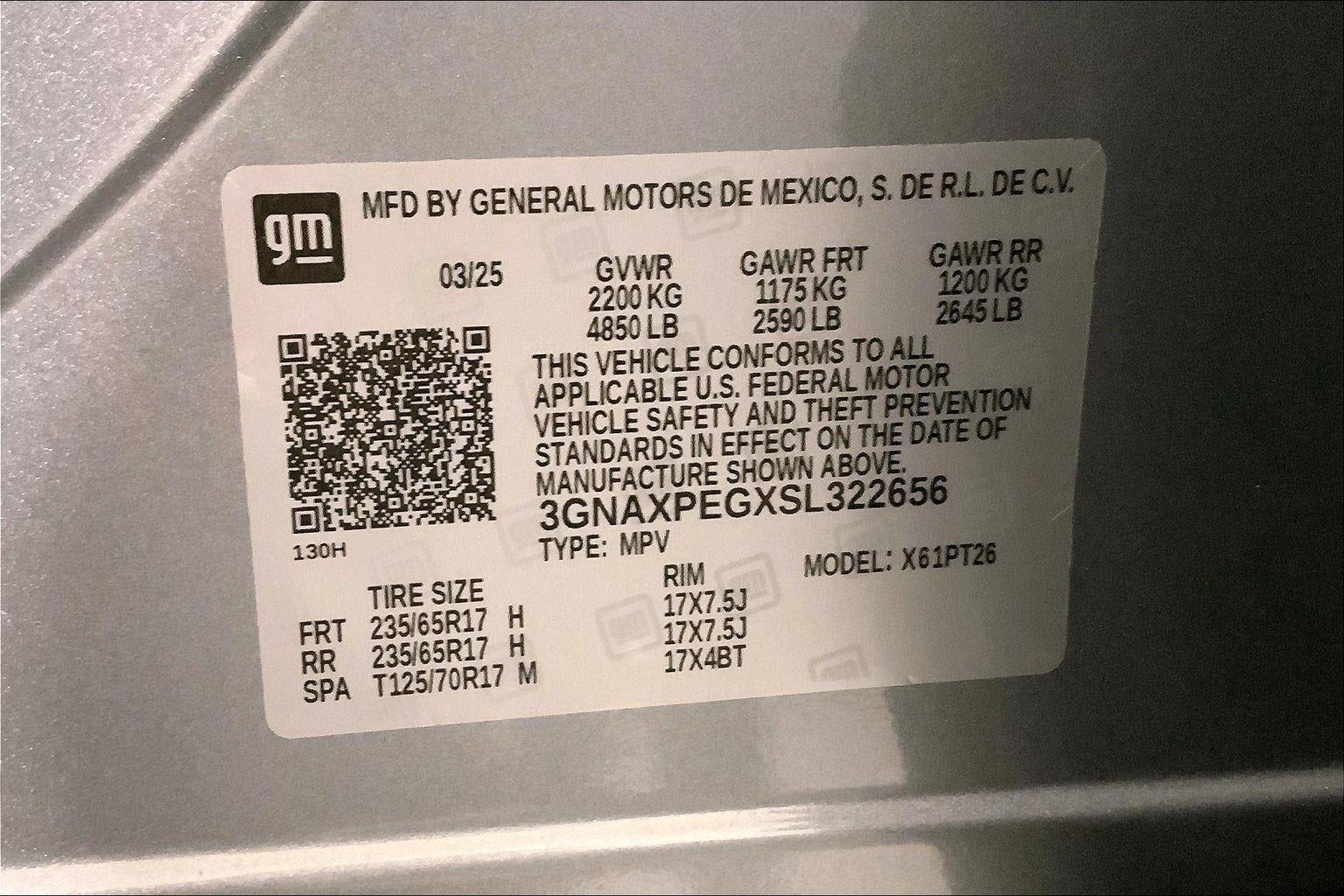 2025 Chevrolet Equinox LT