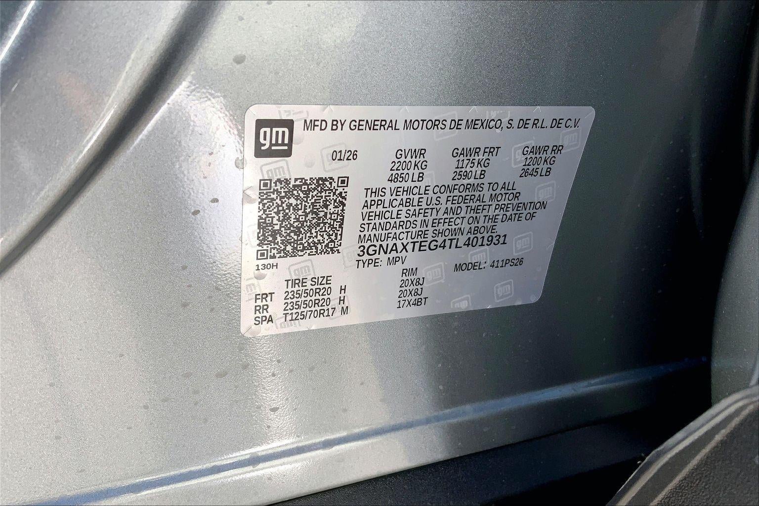 2026 Chevrolet Equinox RS