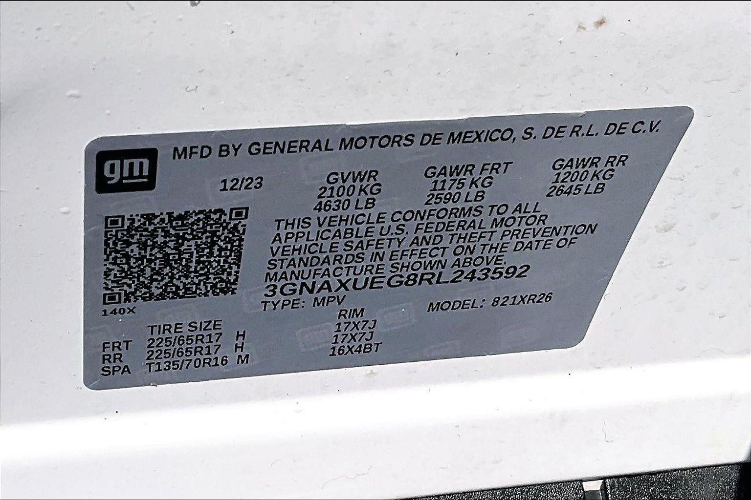 2024 Chevrolet Equinox LT