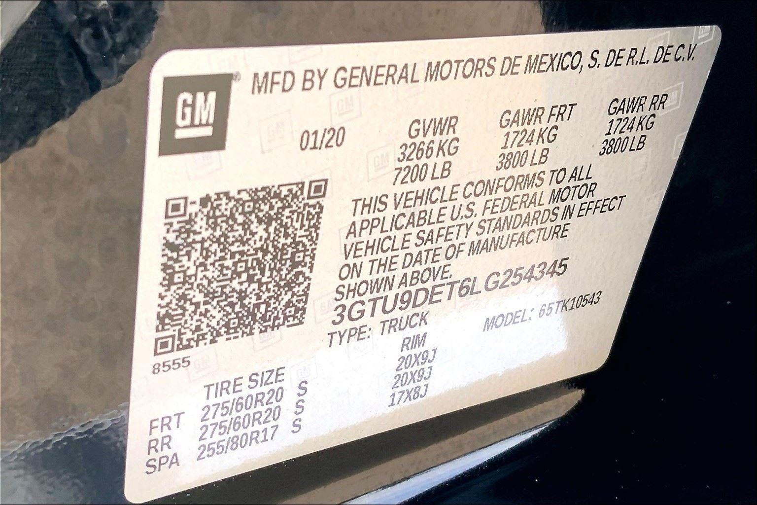 2020 GMC Sierra 1500 SLT