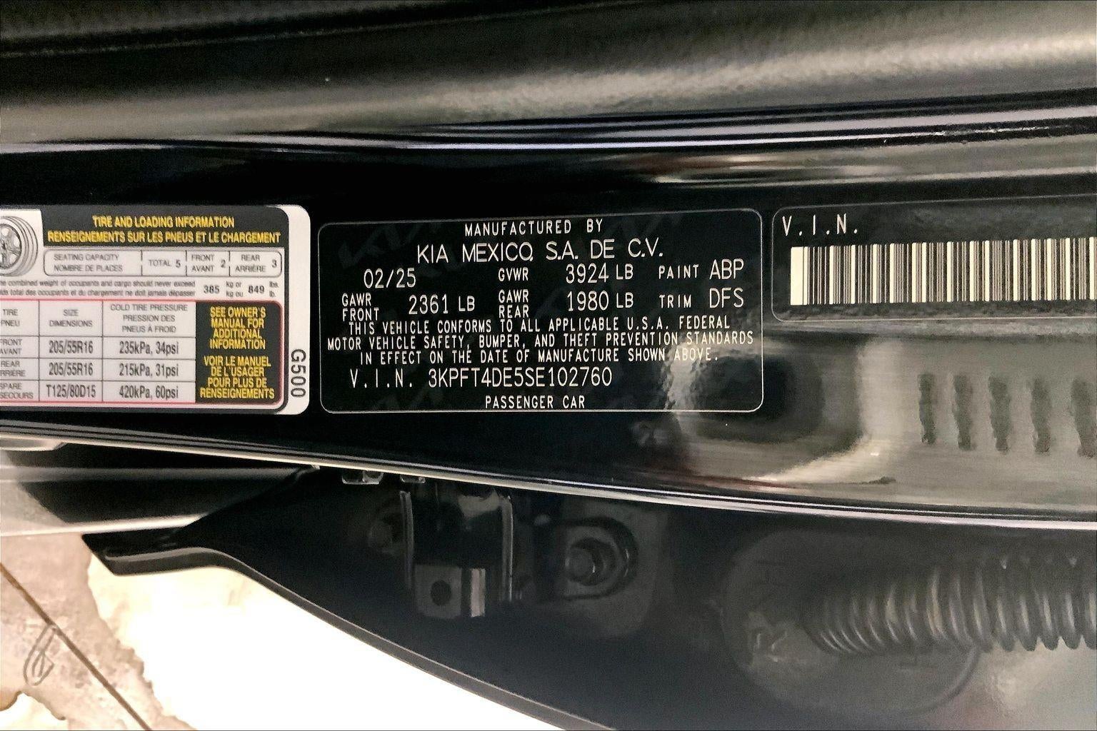 2025 Kia K4 LXS