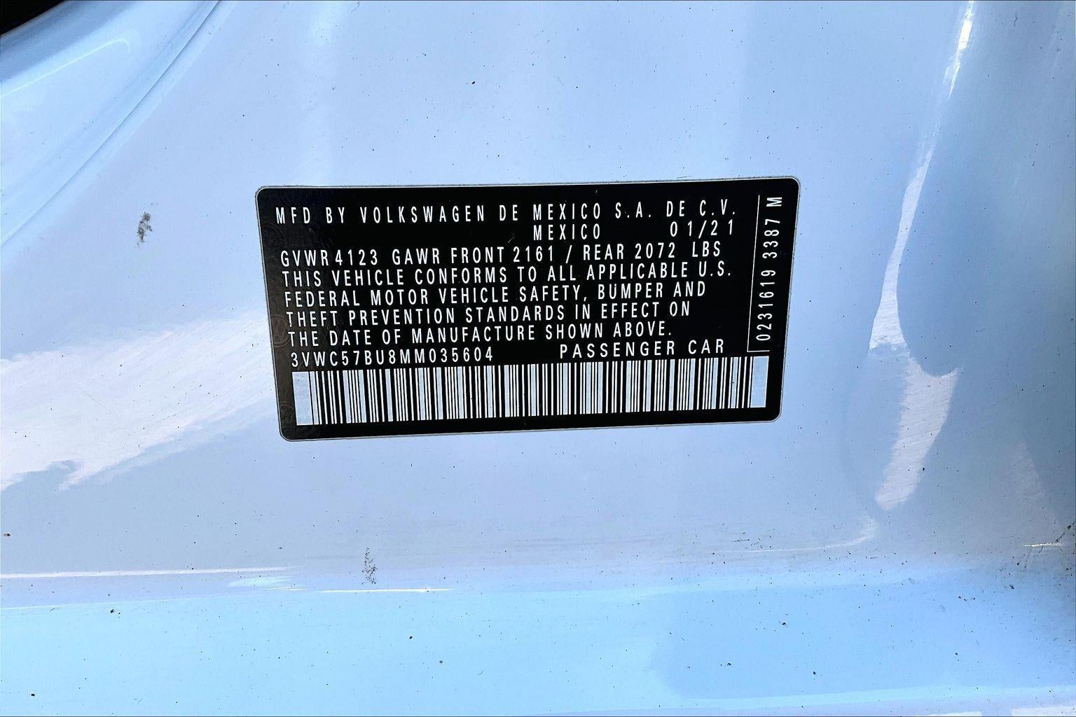 2021 Volkswagen Jetta S