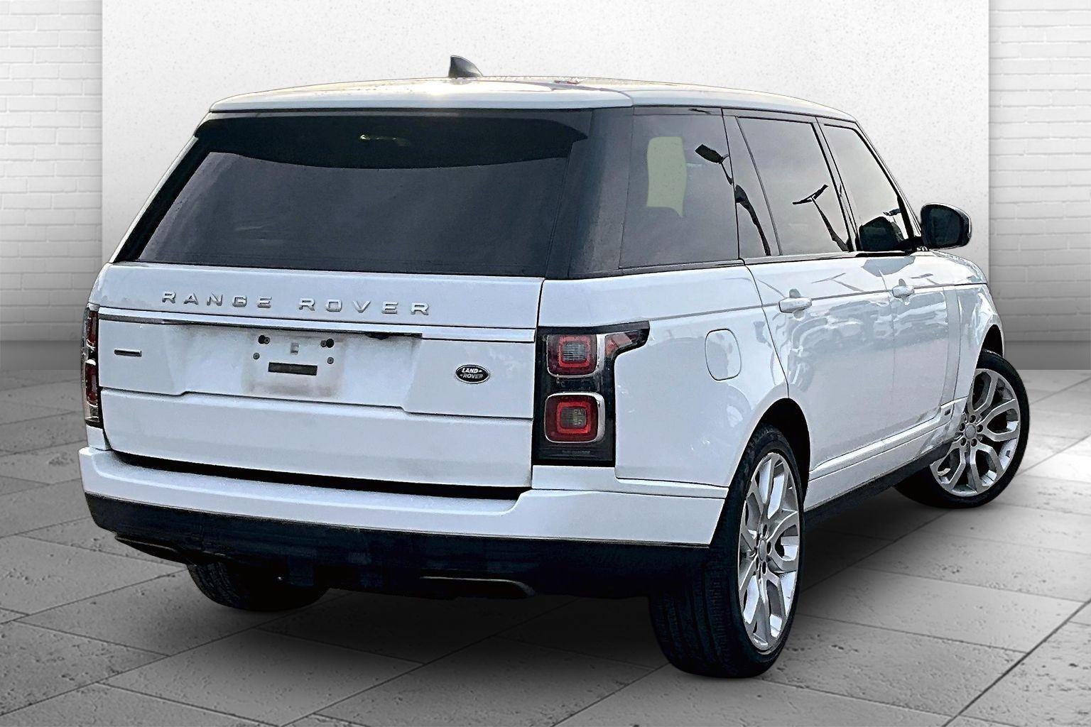 2019 Land Rover Range Rover 4DR SUV V8 SC LWB