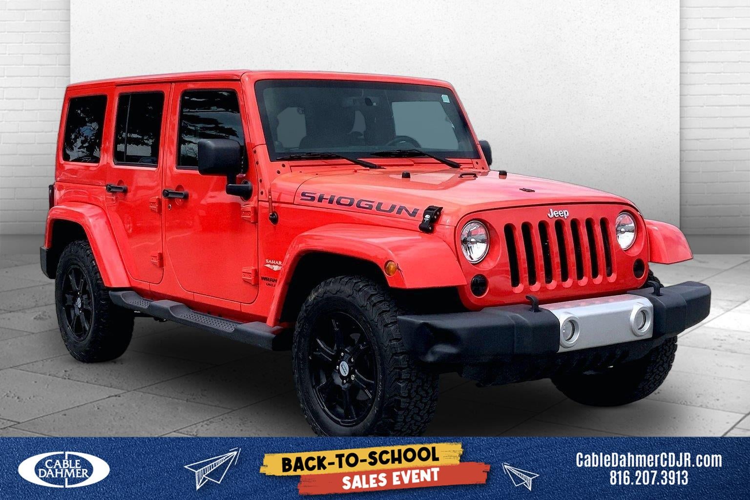 2013 Jeep Wrangler Unlimited Sahara