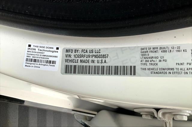 2023 RAM 1500 TRX Crew Cab 4x4 5'7' Box