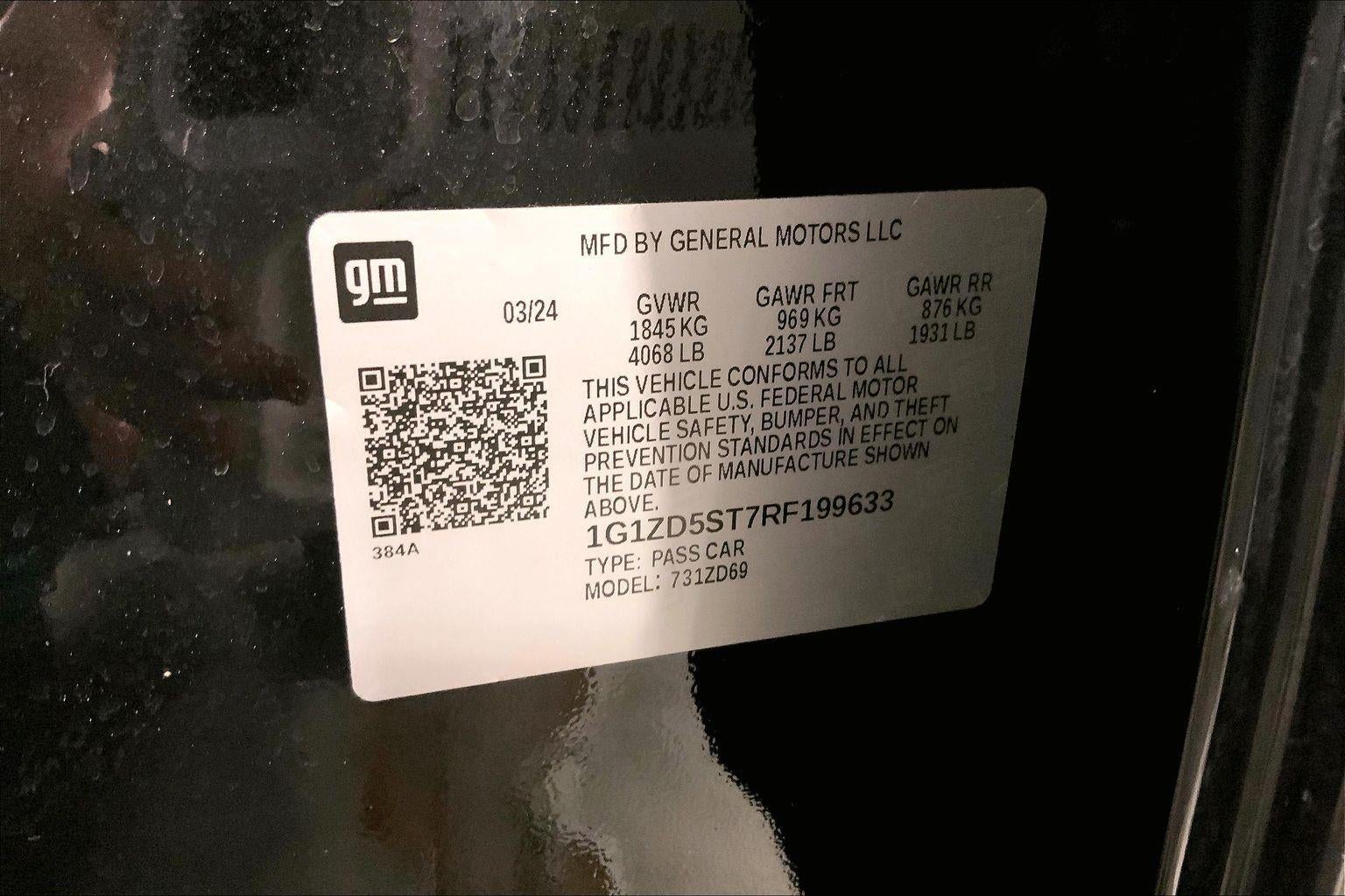 2024 Chevrolet Malibu FWD 1LT